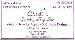 Cindi's Jewelry, 543-4943